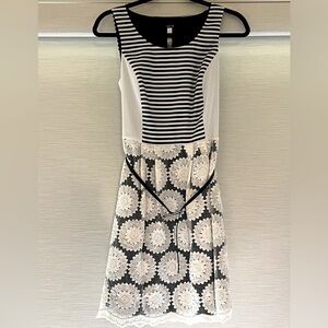 Kenzie Belted Dress. Beautiful Patterned Dress